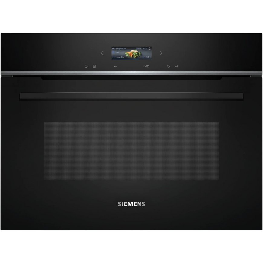 Siemens iQ700 CE732GXB1 mikroviļņu krāsns Melns