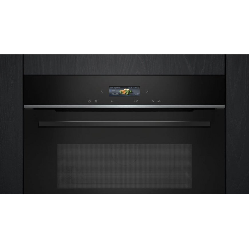 Siemens iQ700 CE732GXB1 mikroaaltouuni musta Solo-mikroaaltouuni Kiinteä 36 L 1000 W – 2