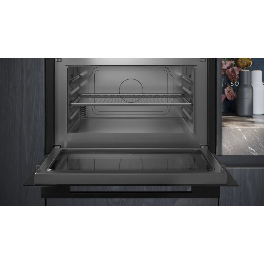Siemens iQ700 CE732GXB1 mikrolaineahi Must Eraldiseisev mikrolaineahi Sisseehitatud 36 l 1000 W – 3