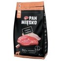 Pan Mięsko Cielēna ar tītara sauso barību suņiem, XL kraukšķi 3kg