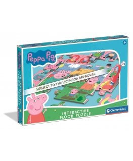 Clementoni Toys CLE Peppa interactive carpet puzzle 16688