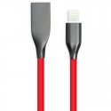 PowerPlant CA911400 lightning kabelis 1 m Sarkans