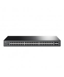 TP-Link JetStream TL-SG3452 võrgulüliti Juhitav L2 Gigabit Ethernet (10/100/1000) 1U Must