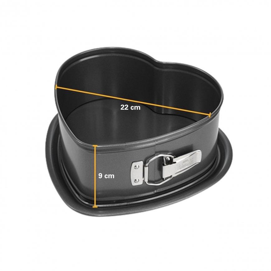 Širdies formos tortų forma 22cm EASY BAKING / Birkmann