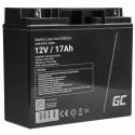 Green Cell AGM51 ajoneuvon akku Sealed Lead Acid (VRLA) 17 ah 12 V Green Cell AGM51 ajoneuvon akku Sealed Lead Acid (VRLA) 17 ah 12 V