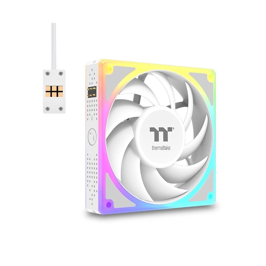120mm Thermaltake TOUGHFAN EX 120 ARGB Sync balts 3 iepakojums