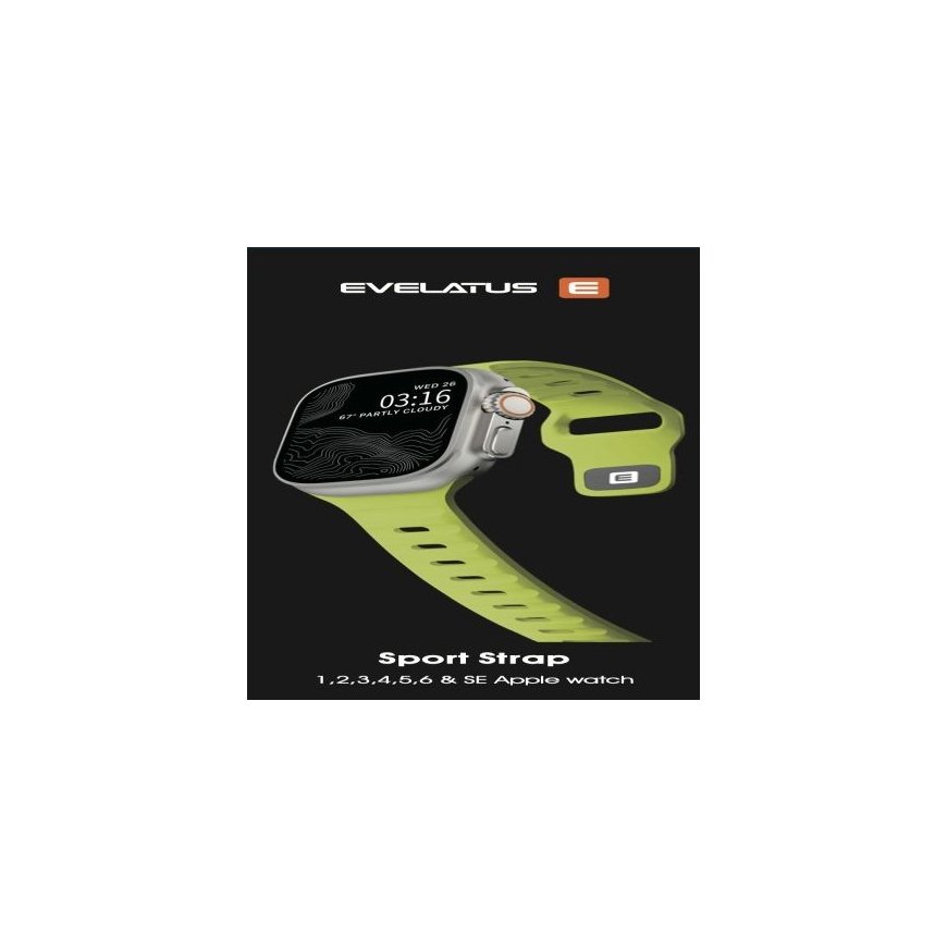Watch 38/40/41 Sport Silicone Loop Ultra Yellow