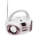 Adler AD 1181 white copper radio-cassette player CD-mp3 | USB | FM radio | AUX | Headphone jack Adler AD 1181 white copper radio-cassette player CD-mp3 | USB | FM radio | AUX | Headphone jack