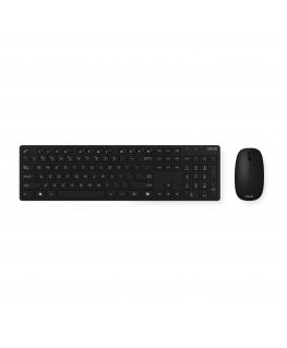 ASUS W5000 Wireless Keyboard and Mouse Set klaviatūra Pelė įskaityta Universalus Radijo dažnio belaidė Juoda