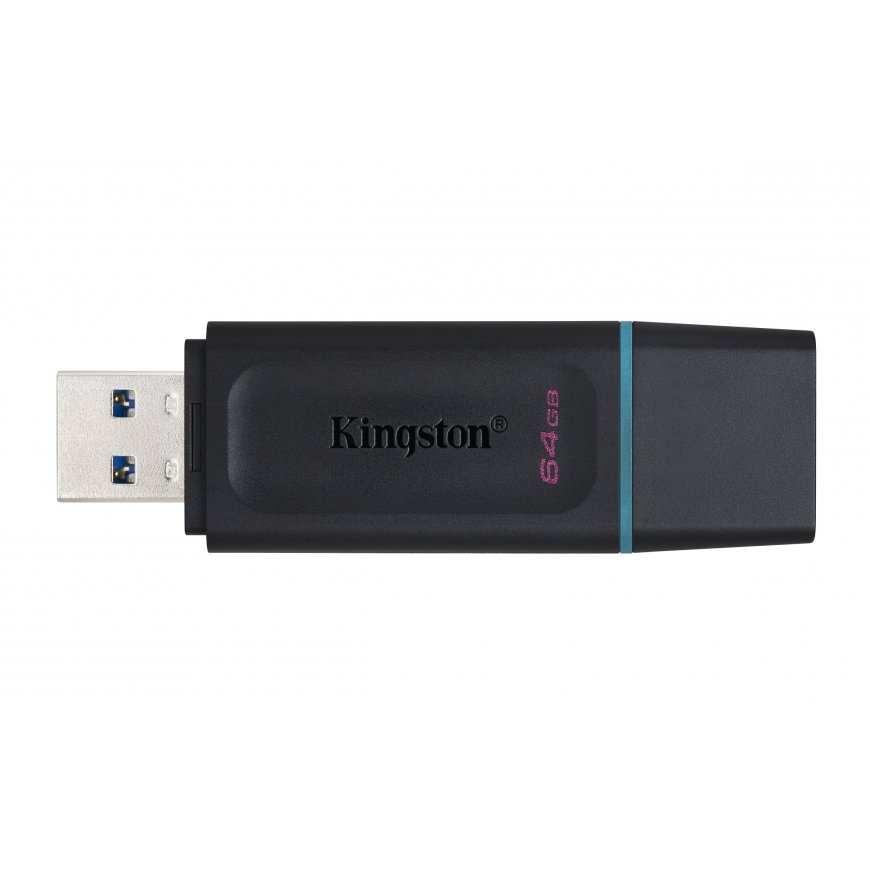 Kingston Technology DataTraveler Exodia USB-muisti 64 GB USB A-tyyppi 3.2 Gen 1 (3.1 Gen 1) musta, T – 3