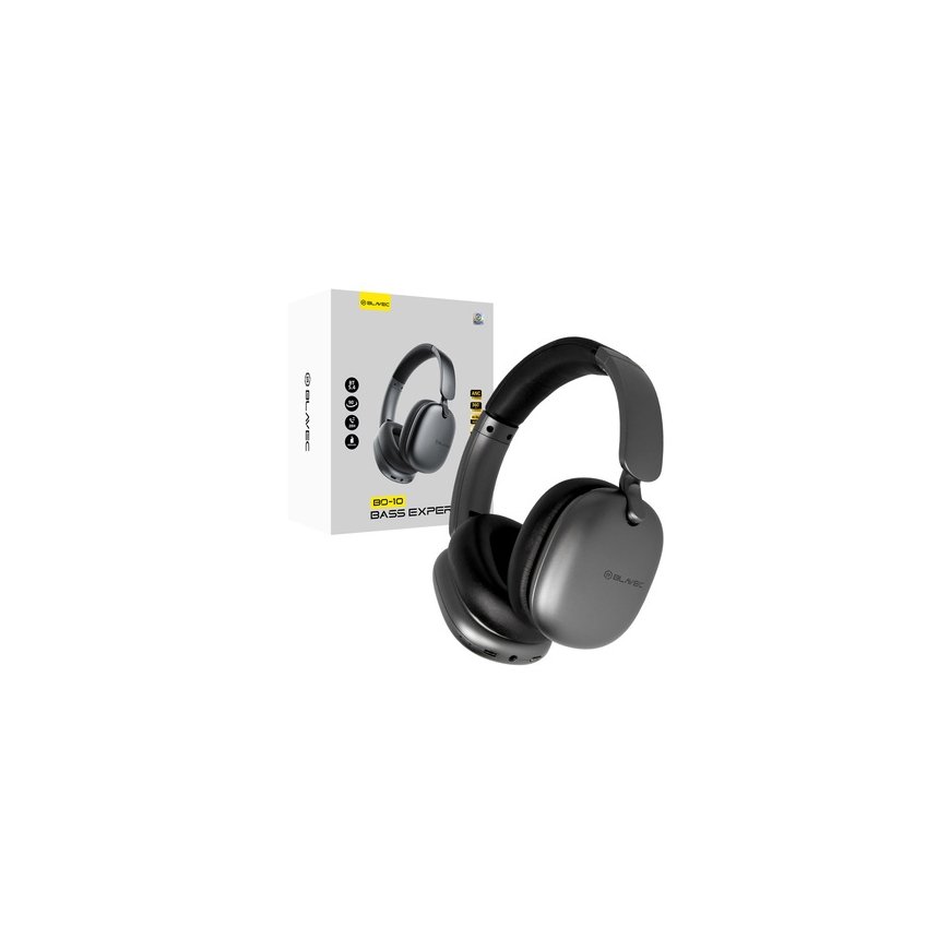Oem Blavec ausinės per ausis Bluetooth BO-12 Bass Master ANC (BO12-B) juodos