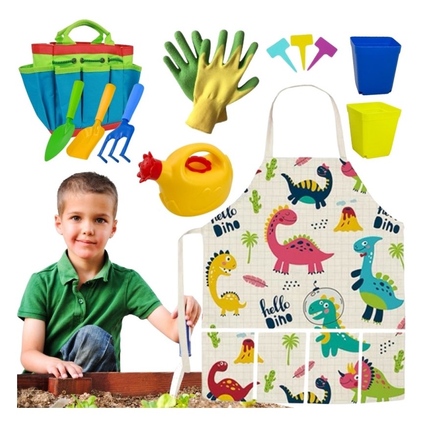 WOOPIE Little Gardener Set 15pcs. Dinosaurs – 2