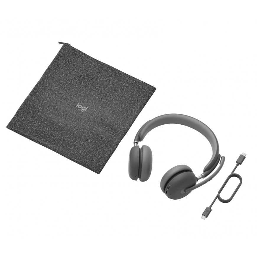Logitech Zone Wireless 2 Гарнитура Проводной и беспроводной Оголовье Офис/колл-центр USB Type-C Blue – 5