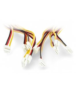Seeed Studio Grove, five socket-socket 4 pin, 2mm / 40cm wire set with a holder
