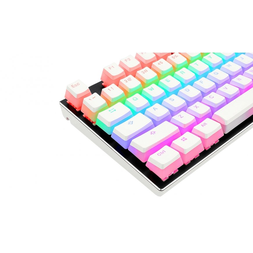 REDRAGON A130 PBT Doubleshot White – 4