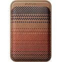 Magnētiskā maka PITAKA Woven Wallet MagSafe telefoniem saulriets Magnētiskā maka PITAKA Woven Wallet MagSafe telefoniem saulriets