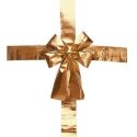 Christmas Decoration KOKARDA FOR DOOR 33x10x42CM RIBBON 4.3M GOLD Christmas Decoration KOKARDA FOR DOOR 33x10x42CM RIBBON 4.3M GOLD