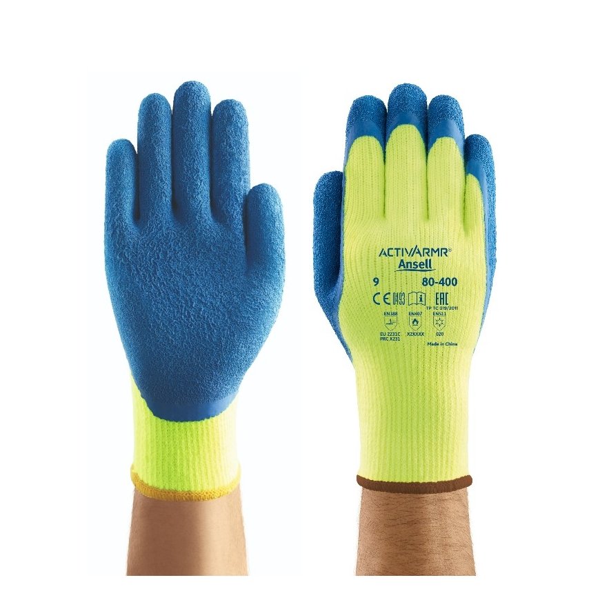 Ohutuskindad Ansell ActivArmr® 80-400, suurus 10