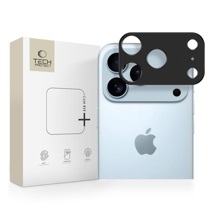 TECH-PROTECT CAMALLOY FIT+ IPHONE 17 PRO MAX BLACK DEVICE COVER – 2