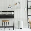 Brabantia NewIcon Pyöreä Valkoinen