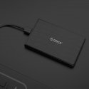 ORICO 2189C3-BK-BP cieto disku uzglabāšanas sistēma HDD/SSD korpuss Melns 2.5"