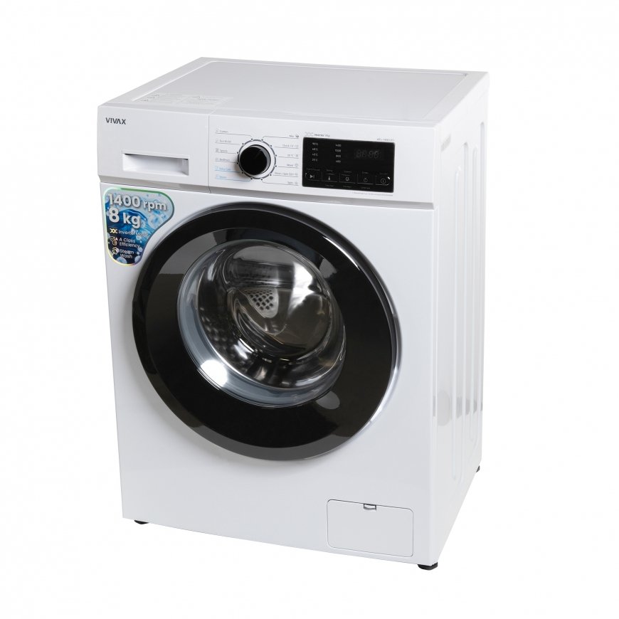 Vivax WFL-140812CI veļasmašīna Ielādēšana no priekšas 8 kg 1400 RPM Balts – 3