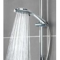 Shower head with water-saving function, Ø 11 cm, 5 jets, WENKO Shower head with water-saving function, Ø 11 cm, 5 jets, WENKO