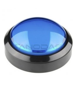 Oem BIG Push Button 10cm - blue