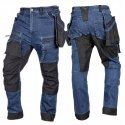 Рабочие джинсы Neo Tools с усилениями из Cordura, съемными карманами, темно-синие, размер XXXL Рабочие джинсы Neo Tools с усилениями из Cordura, съемными карманами, темно-синие, размер XXXL