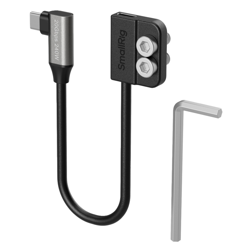 SmallRig 5595 USB-C Tietoliitäntäkaapeli (Uros - Naaras) – 2