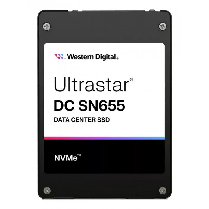 Western Digital Ultrastar DC SN655 15,4 TB U.3 PCI Express 4.0 NVMe 3D TLC NAND – 2