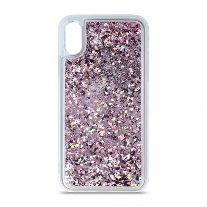 Samsung S10 Takakansi Neste Kimallus Purppura