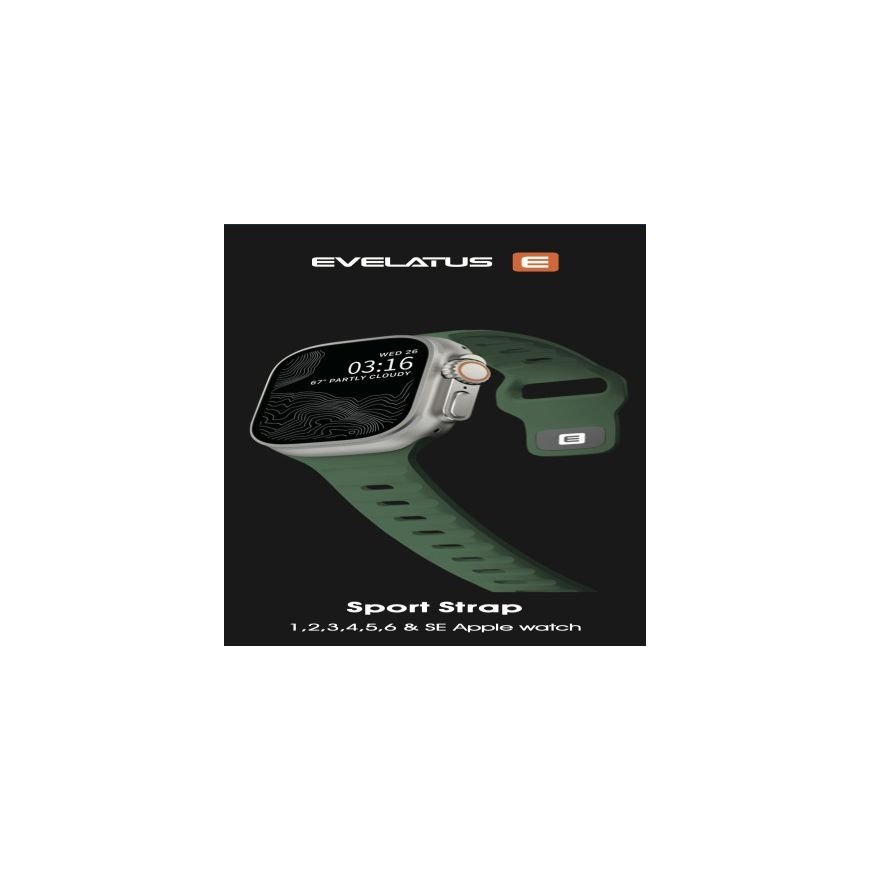 Watch 42/44/45 Sport Silicone Loop Green