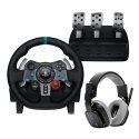 Logitech G29 Driving Force USB priekš PS5, PS4, PS3 un PC + Astro A10 Logitech G29 Driving Force USB priekš PS5, PS4, PS3 un PC + Astro A10
