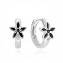 Beneto Playful Round Earrings Flowers AGUC856L