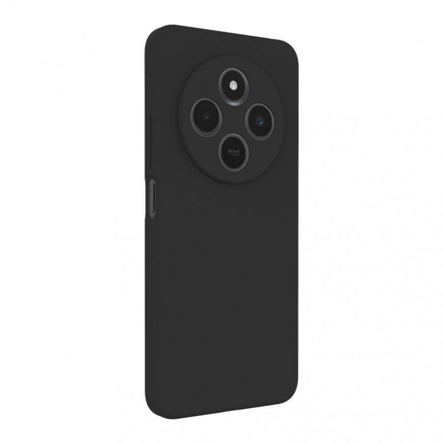 Xiaomi Redmi 14C 4G/ 14C 5G / Redmi A4 / POCO C75 Premium Minkštas Lietimas Silikoninis Dėklas Juodas