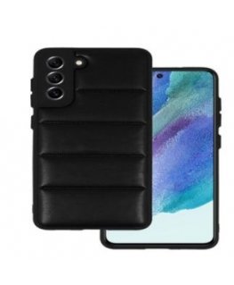 Samsung GALAXY S21 FE NAHKA 3D KOTELLO Musta