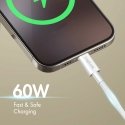 LogiLink USB 2.0 Type-C cable, C/M to A/M, nylon jacket, 60W, white, 1.5 m LogiLink USB 2.0 Type-C cable, C/M to A/M, nylon jacket, 60W, white, 1.5 m