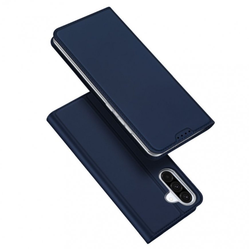 DUX DUCIS piniginės dėklas SKIN PRO SAMSUNG A36/56 5G mėlynas