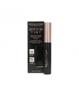 Makeup Revolution, Brow Tint, Eyebrow Gel, Dark Brown, 6 ml
