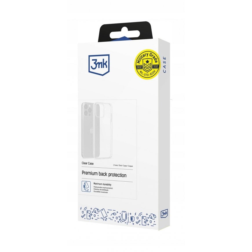 Силиконовый чехол 3mk для Xiaomi Redmi Note 14 5G - черный – 2