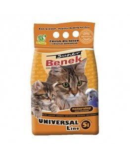 CERTECH Super Benek Uniwersalny Naturalny - żwirek dla kota zbrylający 5l