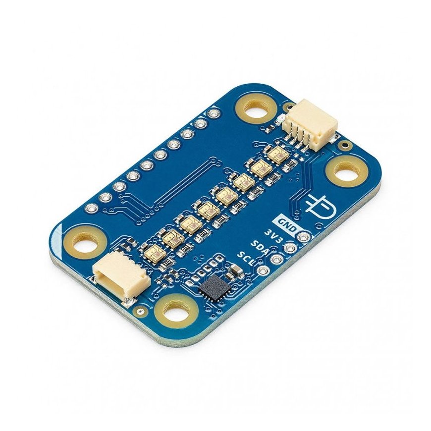 Arduino Modulino Pixels – 8 RGB LED модулей – Qwiic – ABX00109