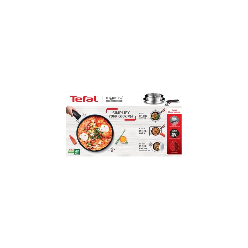 Tefal Emotion L897AS74 praepann Mitmeotstarbeline pann Ümmargune – 4