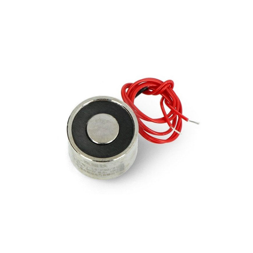 OEM Pritraukiantis elektromagnetas 12V 3W 15kgf – 2