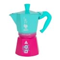 Bialetti 0005393 manual coffee maker Moka pot Blue, Pink Bialetti 0005393 manual coffee maker Moka pot Blue, Pink