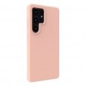 Samsung Galaxy S25 Ultra Premium Magnetic Soft Touch Silicone Case Pink Sand