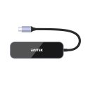 UNITEK uHUB H6 Vadu USB 3.2 Gen 1 (3.1 Gen 1) Type-C Melns, Pelēks UNITEK uHUB H6 Vadu USB 3.2 Gen 1 (3.1 Gen 1) Type-C Melns, Pelēks