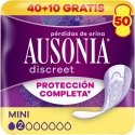 AUSONIA DISCREET mini kusekontroll padjad 50 tk AUSONIA DISCREET mini kusekontroll padjad 50 tk