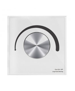 Rotary Panel Triac Dimmer TS-K(WT), Wi-Fi, Tuya